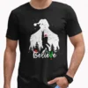 Bigfoot Silhouette Believe Christmas Shirt | Rock Roll Santa Sasquatch Tee 12 Bigfoot Silhouette Believe Christmas Shirt Rock Roll Santa Sasquatch Tee