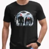 Bigfoot UFO Mothman Christmas Shirt Funny Extraterrestrial Cryptid Gift