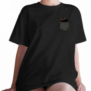 Cute Mothman Pocket Shirt | Funny Halloween Costume Mothman for Cryptid Lovers 12 Cute Mothman Pocket Shirt Funny Halloween Costume Mothman for Cryptid Lovers