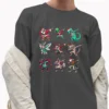 Dabbing Cryptid Christmas Shirt | Funny Bigfoot, Mothman & Alien Tee 9 Dabbing Cryptid Christmas Shirt Funny Bigfoot, Mothman & Alien Tee