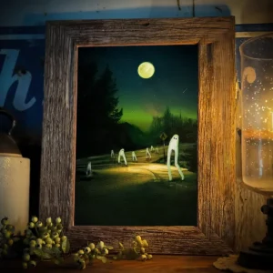 Fresno Nightcrawler Sighting Poster | Spooky Cryptid Aesthetic Wall Art 8 Fresno Nightcrawler Sighting Poster Spooky Cryptid Aesthetic Wall Art