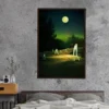 Fresno Nightcrawler Sighting Poster Spooky Cryptid Aesthetic Wall Art