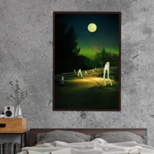 Fresno Nightcrawler Sighting Poster | Spooky Cryptid Aesthetic Wall Art 12 Fresno Nightcrawler Sighting Poster Spooky Cryptid Aesthetic Wall Art