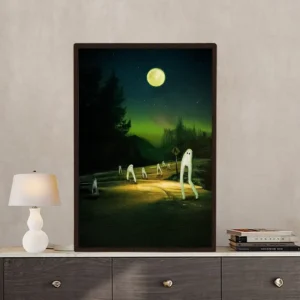 Fresno Nightcrawler Sighting Poster | Spooky Cryptid Aesthetic Wall Art 13 Fresno Nightcrawler Sighting Poster Spooky Cryptid Aesthetic Wall Art