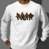 Funny Bigfoot Christmas Squad Shirt Santa Sasquatch Matching Tee