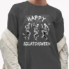 Happy Squatchoween Funny Dancing Bigfoot Skeleton Halloween Shirt 9 Happy Squatchoween Funny Dancing Bigfoot Skeleton Halloween Shirt