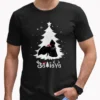 Mothman and Flatwoods Monster Christmas Shirt Funny Cryptid Believe Tee
