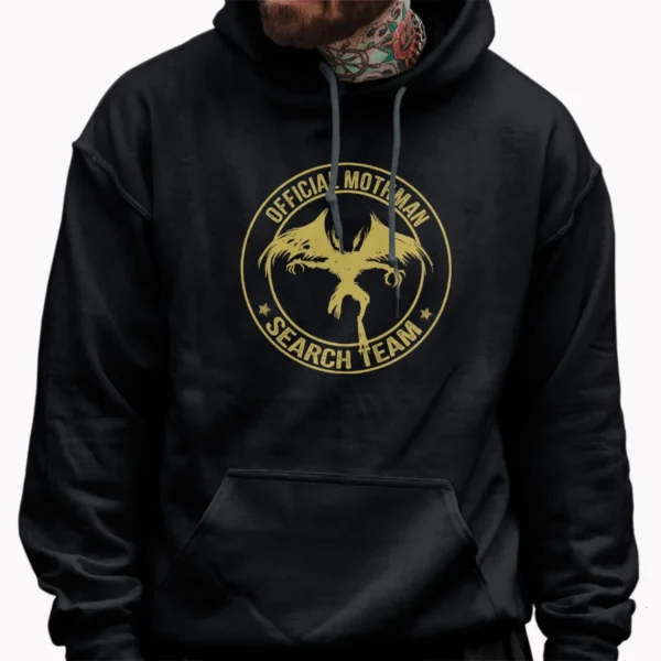 Official Mothman Search Team Shirt Funny Cryptid Hunter Tee