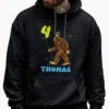 Personalized Bigfoot Birthday T-Shirt | Custom Name & Age Party Tee for Kids 10 Personalized Bigfoot Birthday T-Shirt Custom Name & Age Party Tee for Kids