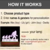 Personalized Bigfoot Family Night Light | Custom Names LED Lamp for Dad, Mom 15 personalized bigfoot family night light 1