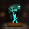 Rock On Bigfoot Footprint 3D Lamp | Mountain Night Scene LED Light 15 Rock On Bigfoot Footprint 3D Lamp Mountain Night Scene LED Light