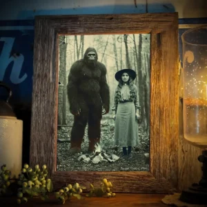 Personalized Bigfoot 1910s Portrait Poster | Custom Photo Historical Wall Decor Christmas Gift 16 Personalized Bigfoot 1910s Portrait Poster Custom Photo & Text Historical Wall Decor Christmas Gift