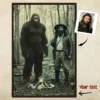Personalized Bigfoot 1910s Portrait Poster | Custom Photo Historical Wall Decor Christmas Gift 18 Personalized Bigfoot 1910s Portrait Poster Custom Photo & Text Historical Wall Decor Christmas Gift