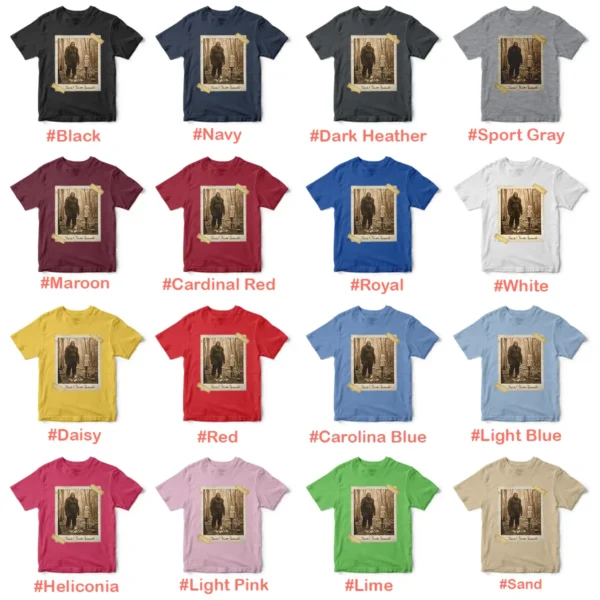 Personalized Bigfoot Portrait Shirt | Custom Historical Photo Tee, Unique Christmas Gift for Him or Her - Image 10
