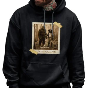 Personalized Bigfoot 1910s Portrait Shirt Custom Historical Photo Tee, Gift for Him or Her