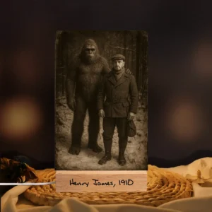 Personalized Bigfoot 1920s Photo LED Lamp | Custom Face & Engraved Base Night Light 19 Personalized Bigfoot 1920s Photo LED Lamp Custom Face & Engraved Base Night Light