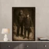 Personalized Bigfoot 1920s Photo Poster Custom Face Vintage Wall Art
