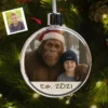 Personalized Bigfoot Photo Christmas Ornament | Custom Face & Text Gift 25 Personalized Bigfoot Photo Christmas Ornament Custom Face & Text Gift