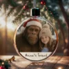 Personalized Bigfoot Photo Christmas Ornament | Custom Face & Text Gift 28 Personalized Bigfoot Photo Christmas Ornament Custom Face & Text Gift