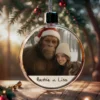 Personalized Bigfoot Photo Christmas Ornament | Custom Face & Text Gift 22 Personalized Bigfoot Photo Christmas Ornament Custom Face & Text Gift