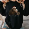 Personalized Bigfoot Photo Christmas Shirt Custom Face & Text Sasquatch Tee
