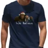 Personalized Bigfoot Photo Christmas Shirt Custom Face & Text Sasquatch Tee