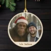 Personalized Bigfoot Photo Wooden Ornament | Custom Face & Text Christmas Gift 15 Personalized Bigfoot Photo Wooden Ornament Custom Face & Text Christmas Gift