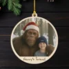Personalized Bigfoot Photo Wooden Ornament | Custom Face & Text Christmas Gift 22 Personalized Bigfoot Photo Wooden Ornament Custom Face & Text Christmas Gift