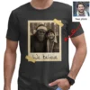 Personalized Bigfoot Polaroid Christmas Shirt Custom Photo & Text Vintage Tee