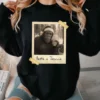 Personalized Bigfoot Polaroid Christmas Shirt Custom Photo & Text Vintage Tee