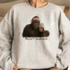 Get your funny personalized Bigfoot Christmas sweatshirt, a vintage custom Sasquatch pullover.