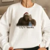 Get your funny personalized Bigfoot Christmas sweatshirt, a vintage custom Sasquatch pullover.