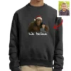 Get your funny personalized Bigfoot Christmas sweatshirt, a vintage custom Sasquatch pullover.