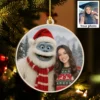 Personalized Christmas Yeti Wooden Ornament | Classic 1964 Stop-Motion Movie Custom Gift 26 Personalized Christmas Yeti Wooden Ornament, Classic 1964 Stop-Motion Movie Custom