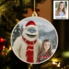 Personalized Christmas Yeti Wooden Ornament | Classic 1964 Stop-Motion Movie Custom Gift 22 Personalized Christmas Yeti Wooden Ornament, Classic 1964 Stop-Motion Movie Custom