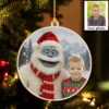 Personalized Christmas Yeti Wooden Ornament | Classic 1964 Stop-Motion Movie Custom Gift 20 Personalized Christmas Yeti Wooden Ornament, Classic 1964 Stop-Motion Movie Custom