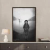 Custom 1930s Nessie Portrait Poster Vintage Personalized Loch Ness Monster Art Decor