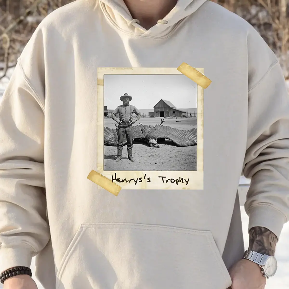 Personalized 1890s Thunderbird Hoodie | Custom Face Mythic Tombstone Hunter Hooded Sweatshirt 7 Personalized 1890s Thunderbird Hoodie Custom Face Mythic Tombstone Hunter Hooded Sweatshirt