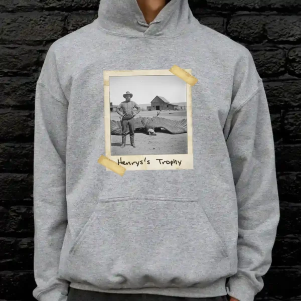 Personalized 1890s Thunderbird Hoodie Custom Face Mythic Tombstone Hunter Hooded Sweatshirt
