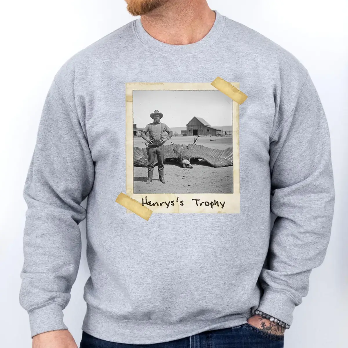 Personalized 1890s Thunderbird Sweatshirt | Custom Face Mythic Tombstone Hunter Pullover 8 Personalized 1890s Thunderbird Sweatshirt Custom Face Mythic Tombstone Hunter Pullover