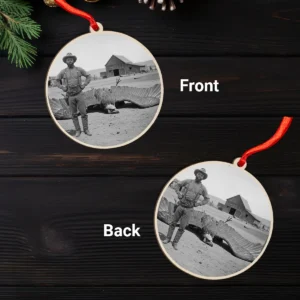 Personalized 1890s Thunderbird Wooden Ornament | Custom Face Mythic Tombstone Hunter Christmas Gift 11 Personalized 1890s Thunderbird Wooden Ornament Custom Face Mythic Tombstone Hunter Christmas Gift