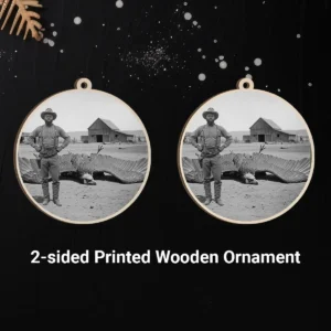 Personalized 1890s Thunderbird Wooden Ornament | Custom Face Mythic Tombstone Hunter Christmas Gift 12 Personalized 1890s Thunderbird Wooden Ornament Custom Face Mythic Tombstone Hunter Christmas Gift