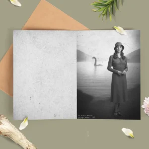 Personalized 1934 Nessie Card | Custom Your Face in Vintage Loch Ness Monster Greeting Card 15 Personalized 1934 Nessie Card Custom Your Face in Vintage Loch Ness Monster Greeting Card