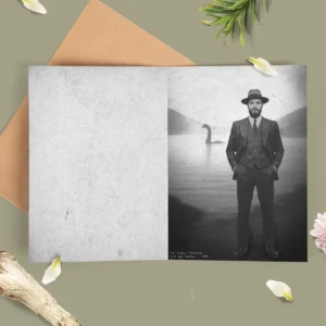 Personalized 1934 Nessie Card | Custom Your Face in Vintage Loch Ness Monster Greeting Card 18 Personalized 1934 Nessie Card Custom Your Face in Vintage Loch Ness Monster Greeting Card