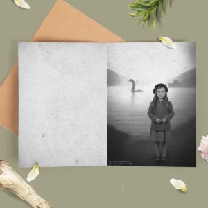 Personalized 1934 Nessie Card | Custom Your Face in Vintage Loch Ness Monster Greeting Card 21 Personalized 1934 Nessie Card Custom Your Face in Vintage Loch Ness Monster Greeting Card