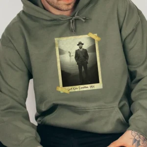 Personalized 1934 Nessie Hoodie | Custom Your Face in Vintage Loch Ness Monster Hooded Sweatshirt 15 Personalized 1934 Nessie Hoodie Custom Your Face in Vintage Loch Ness Monster Hooded Sweatshirt