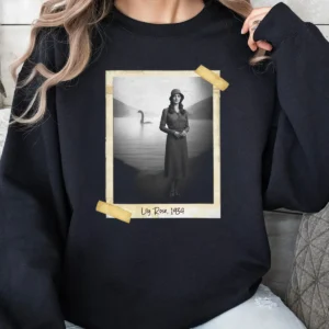 Personalized 1934 Nessie Sweatshirt Custom Your Face in Vintage Loch Ness Monster Pullover