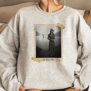 Personalized 1934 Nessie Sweatshirt Custom Your Face in Vintage Loch Ness Monster Pullover