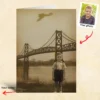 Personalized 1967 Mothman Sighting Card | Your Face in Lost Photo, Custom Cryptid Gift 20 Personalized 1967 Mothman Sighting Card Your Face in Lost Photo, Custom Cryptid Gift