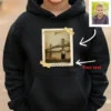 Personalized 1967 Mothman Sighting Hoodie | Your Face in Lost Photo, Custom Hooded Sweatshirt 23 Personalized 1967 Mothman Sighting Hoodie Your Face in Lost Photo, Custom Hooded Sweatshirt